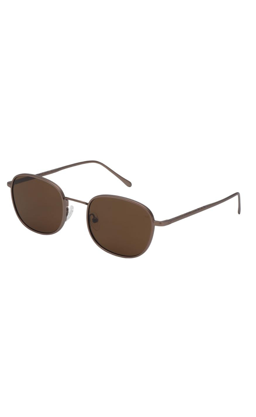 A. Kjærbede Solbriller - Hello - Matte Brown Udsalg