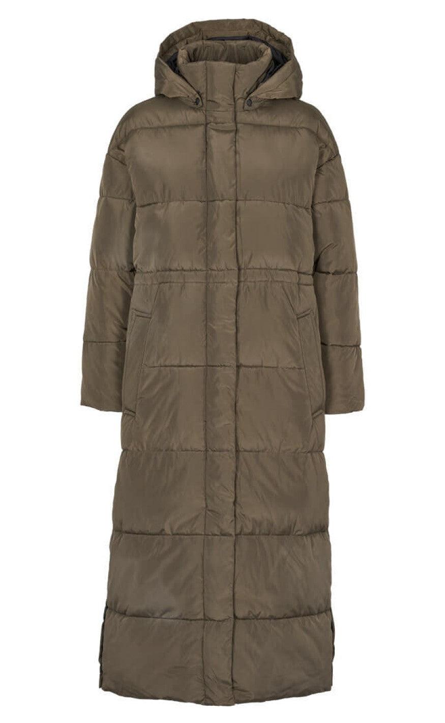 Basic Apparel Jakke - Dagmar Coat - Dark Army