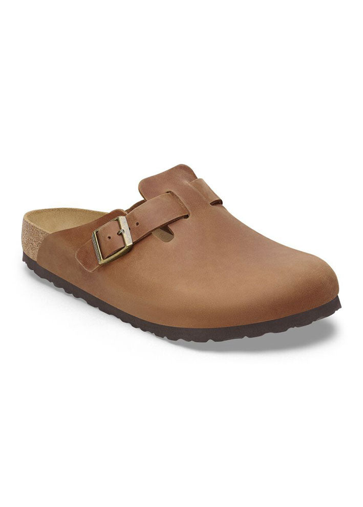 Birkenstock Boston Oiled Leather 1028310 Cognac