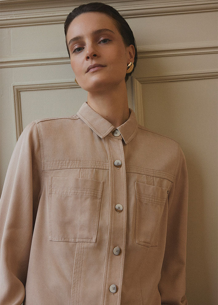 Gustav Edele jacket 56639 Jakke - Light Camel på udsalg
