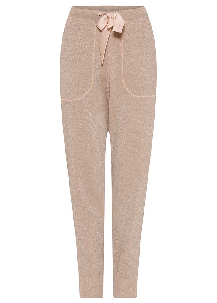 Gustav Justine Strik Bukser 56011 Hazelnut