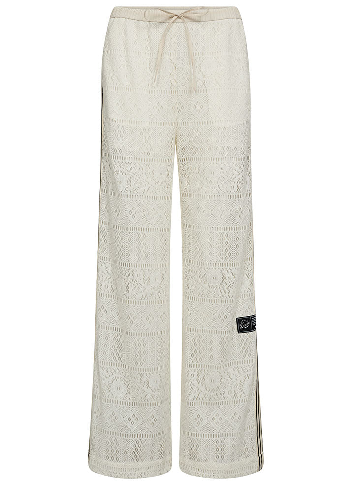 Haute L'amitié Utopia Lace Tie Pants - Off-white