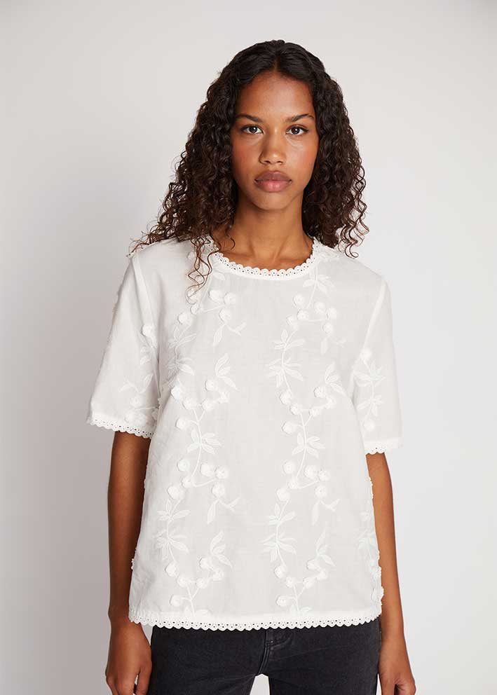 Munthe Uasta Bluse - White