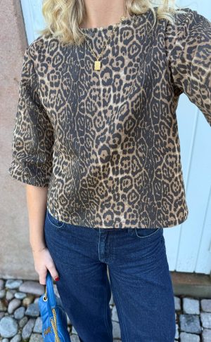 Say INA Copenhagen Bluse - Lara - Leopard