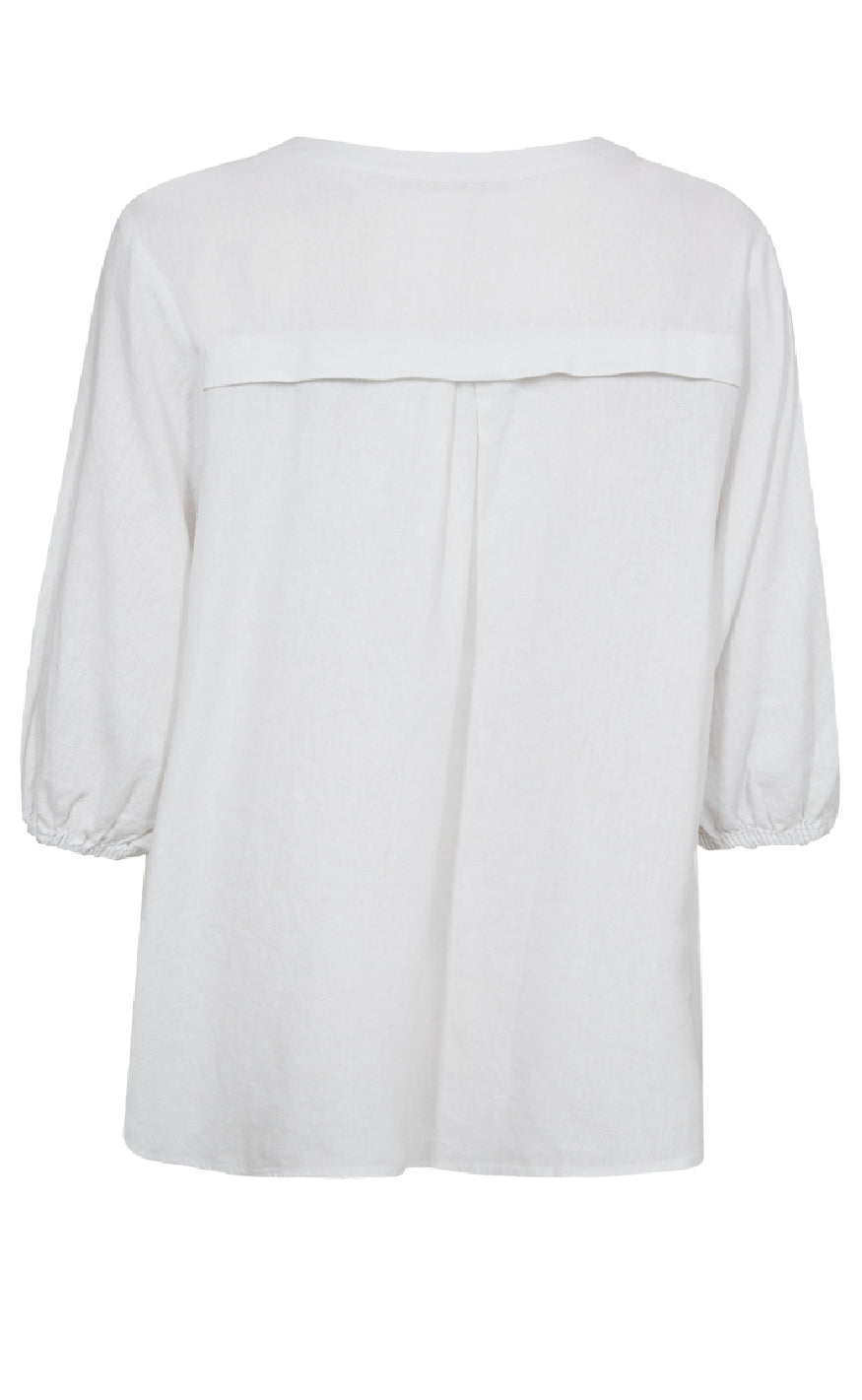 Freequent Bluse - Lava 204290 - Brilliant White