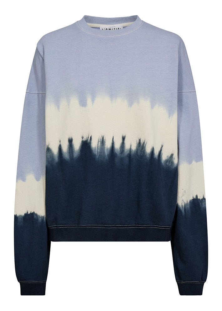 Haute L'amitié Dip Dye Sweatshirt - Blue