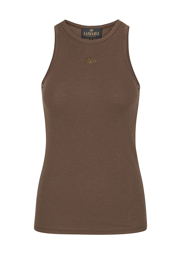 Karmamia Alba Tank Top - Brown