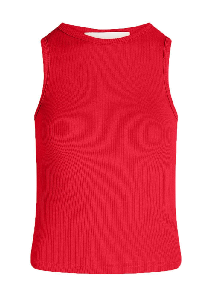 La Rouge Lisa Singlet Top - Red