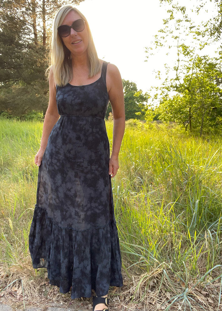 Lollys Laundry Uno Kjole - Washed Black
