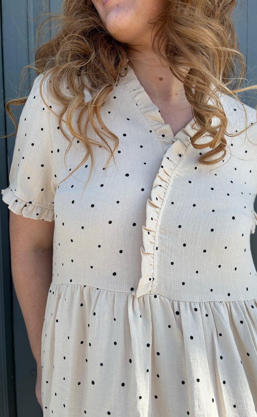 Say INA Copenhagen Kjole - Catja Summer - Black Dots