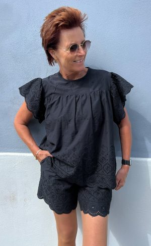 Say INA Copenhagen Shorts - Line - Black