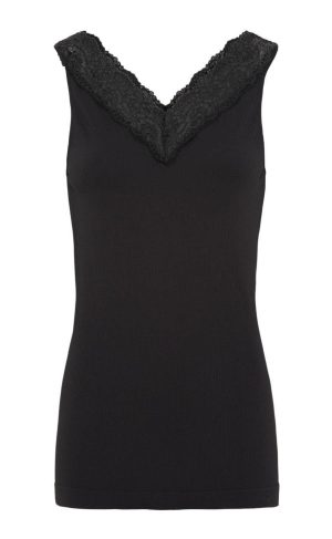 Tim & Simonsen Top - Miriam - Nero Levere