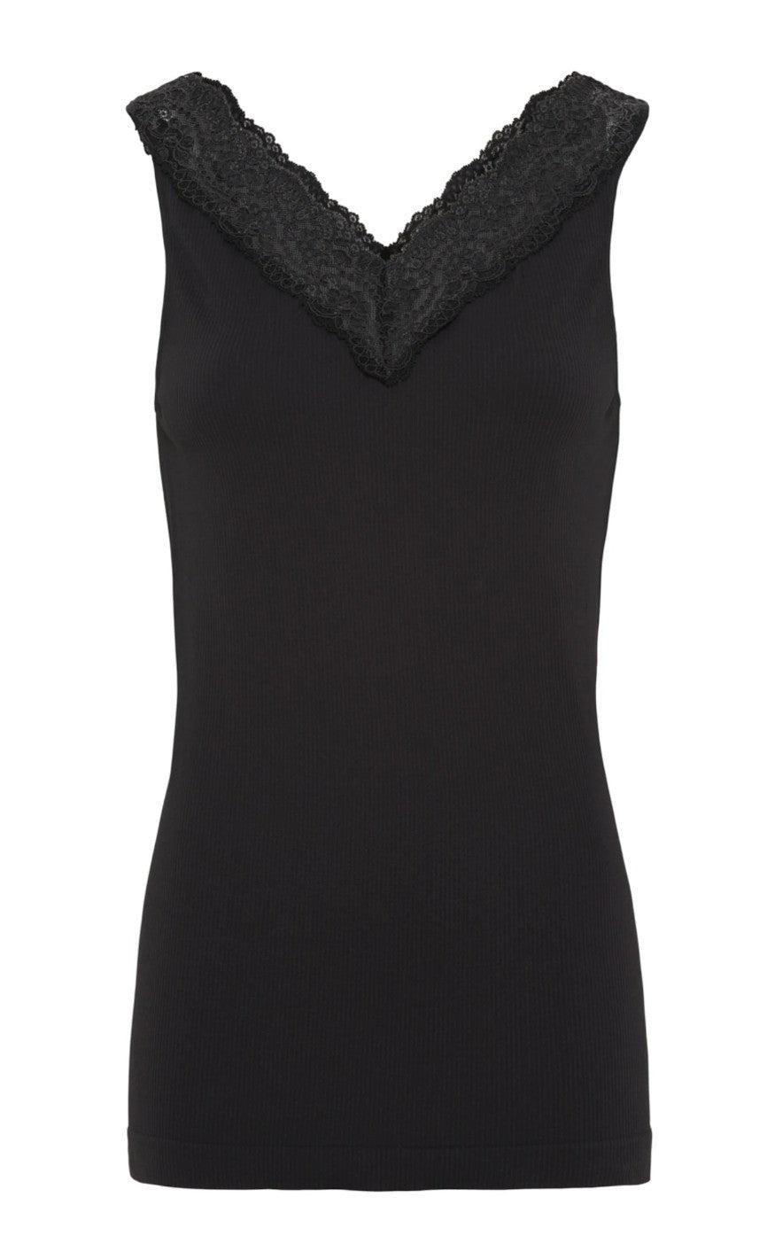 Tim & Simonsen Top - Miriam - Nero Levere
