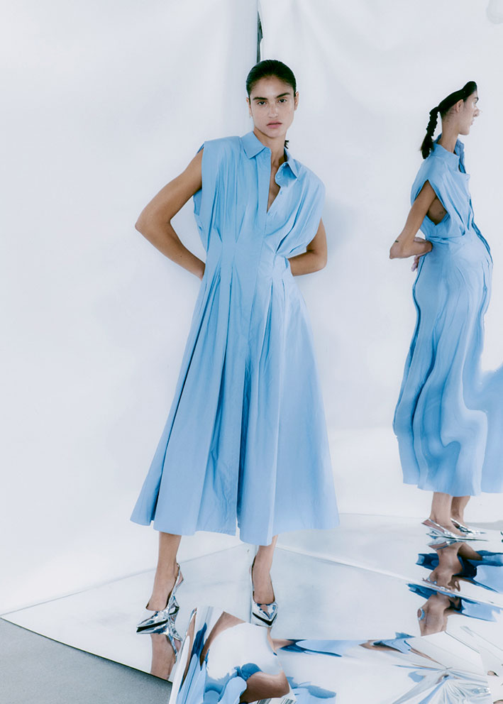 Copenhagen Muse Shirley Kjole - Forever Blue