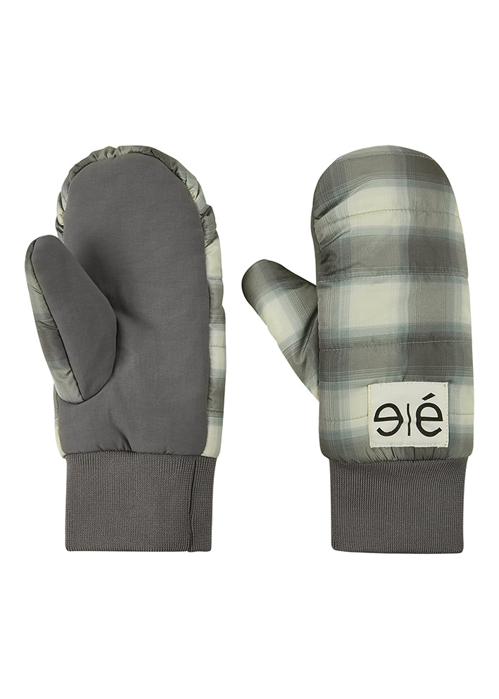 Esmé Studios Juliana Quilt Mittens ES322-501 Vanter - Wood Ash check comb.