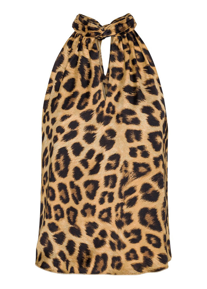 Karmamia Ava Top - Leopard Hot på udsalg