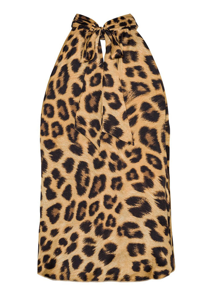 Karmamia Ava Top - Leopard Hot på udsalg