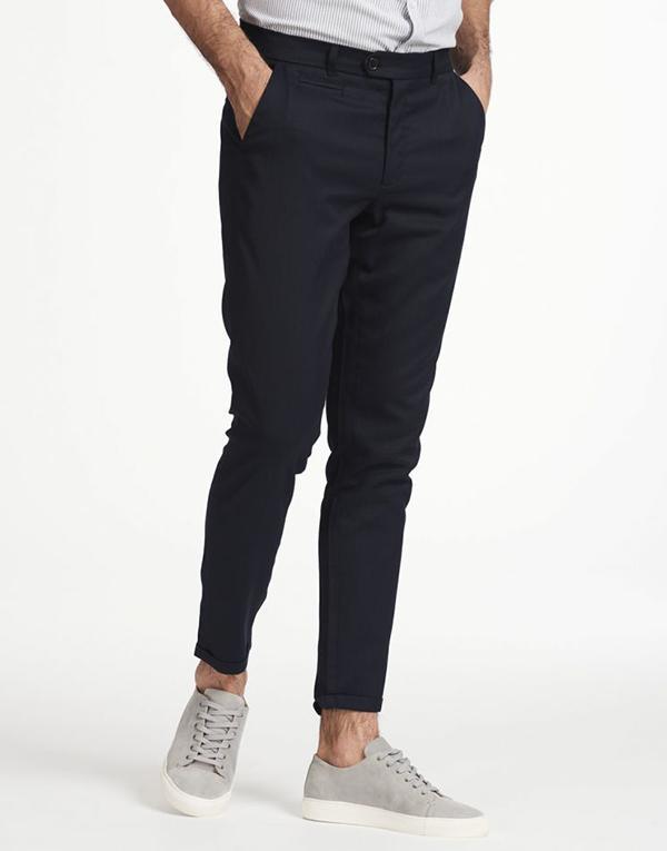 Les Deux Como Pinstripe Suit Pants