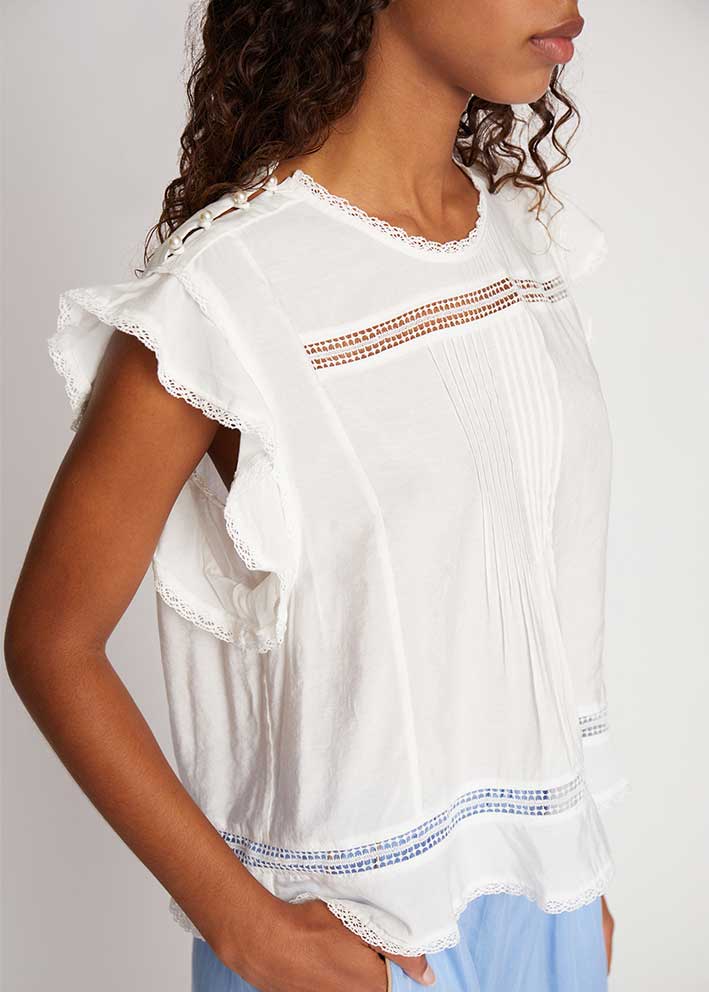 Munthe Usalina Bluse - White