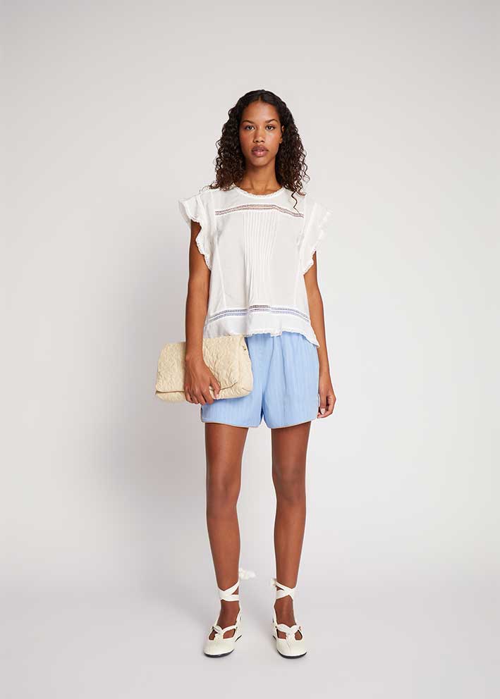 Munthe Usalina Bluse - White