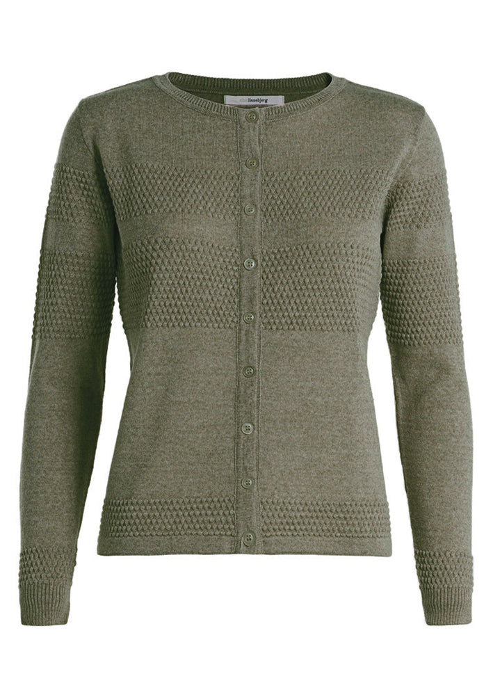 Sibin Linnebjerg Dita Cardigan 8802 Khaki