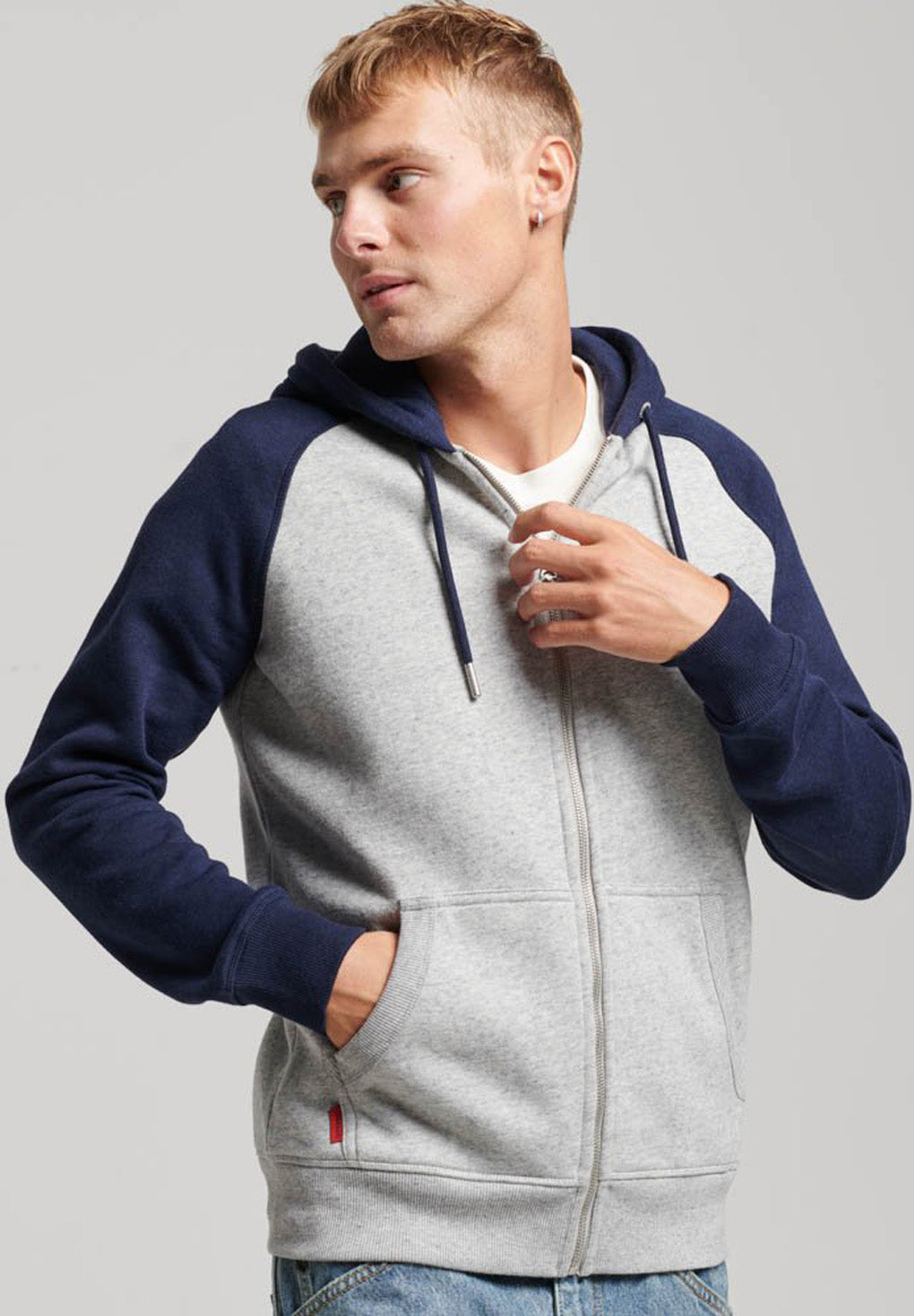 SuperDry Essential Baseball Zip Hoodie