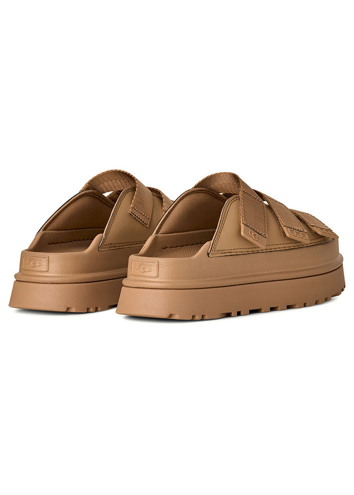 UGG GoldenGlow Slide Sandaler - Dark Sand