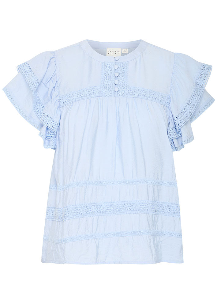 Atelier Rêve Demi Bluse - Heather Online nu