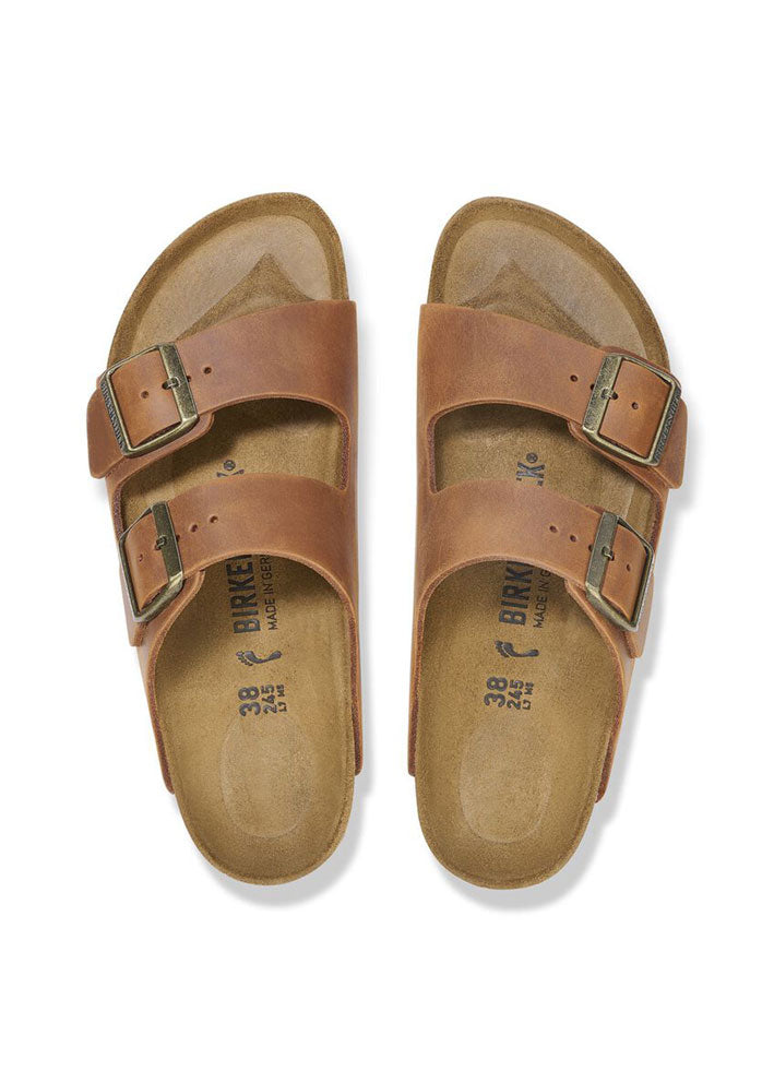 Birkenstock Arizona Oiled Leather 1028401 Cognac