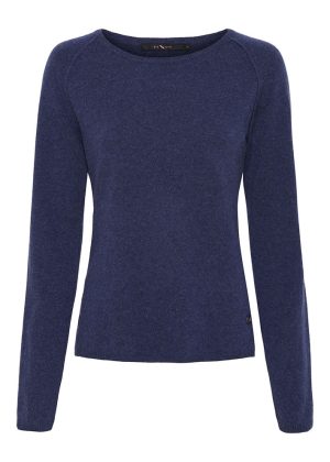 BTF CPH Cashmere Pullover 50068 Midnight Blue Melange
