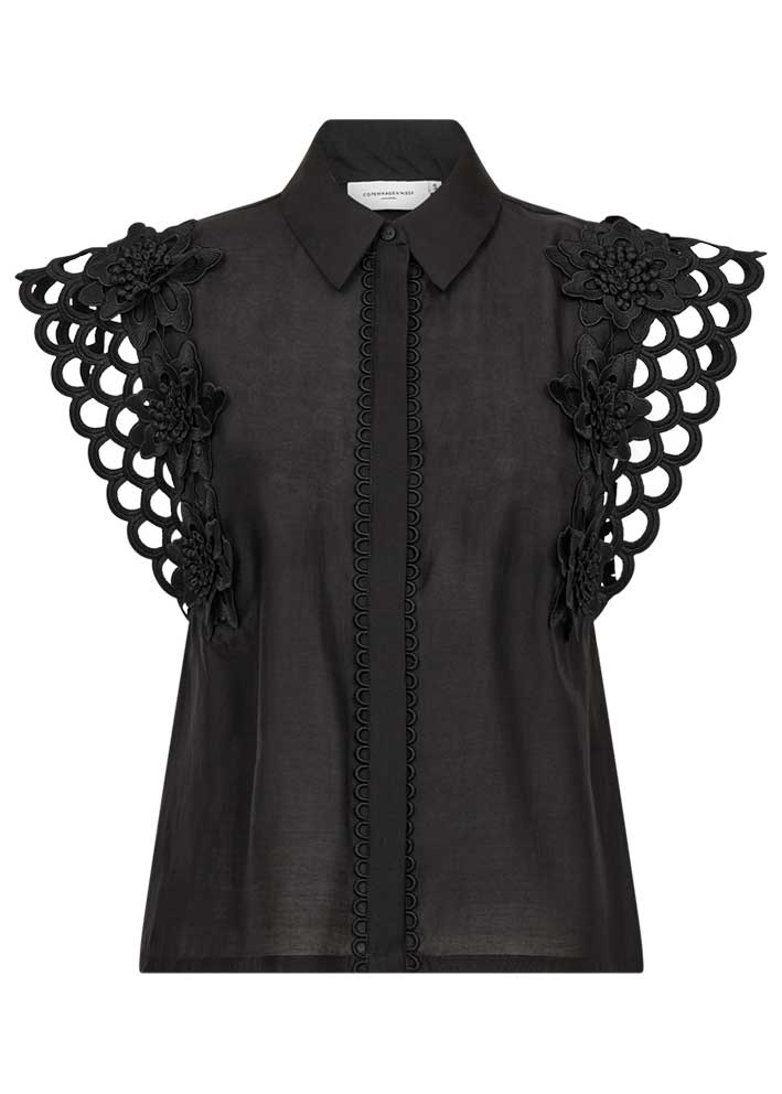 Copenhagen Muse Molly Skjorte 206003 Black