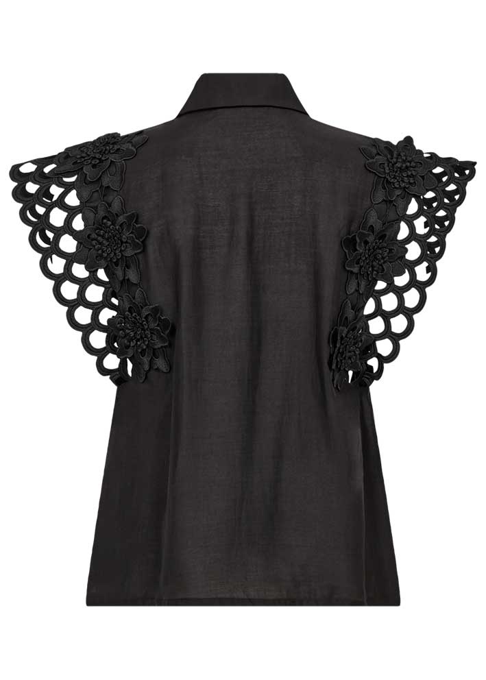 Copenhagen Muse Molly Skjorte 206003 Black