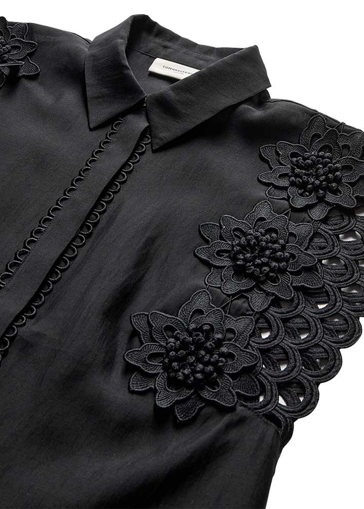 Copenhagen Muse Molly Skjorte 206003 Black