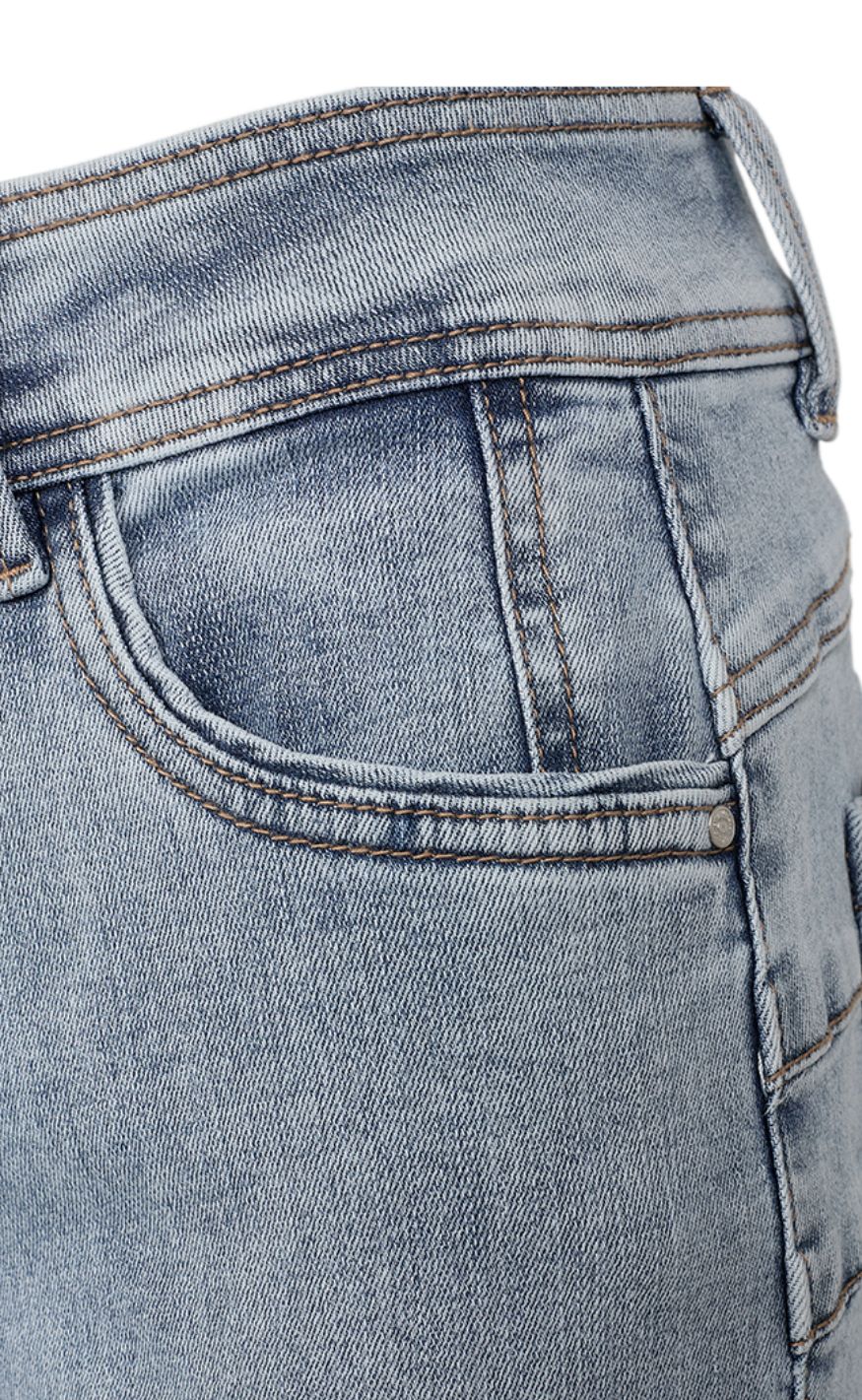 Freequent Bukser - Lopez - Light Blue Denim Hot på udsalg