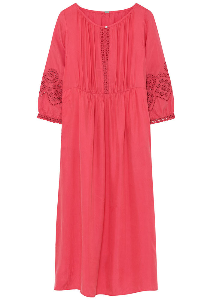 Gustav Bila long dress 56514 Kjole - Desert Rose