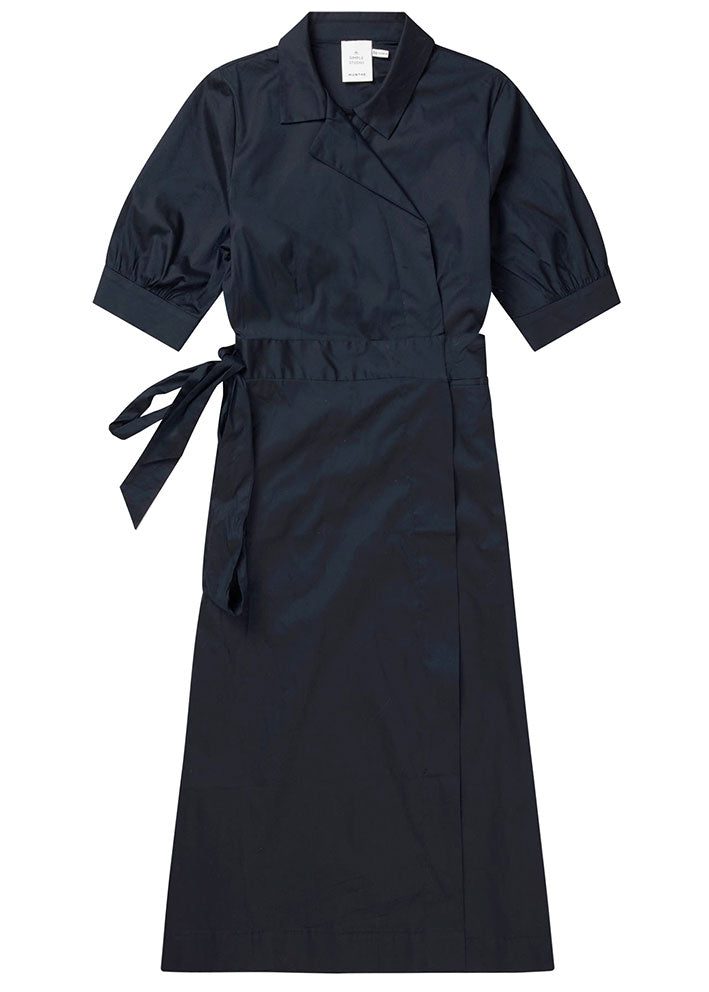 Munthe Bobula Kjole - Navy