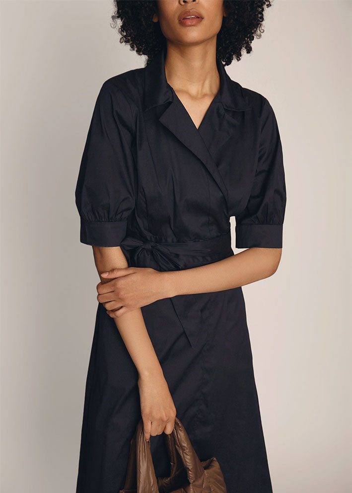 Munthe Bobula Kjole - Navy