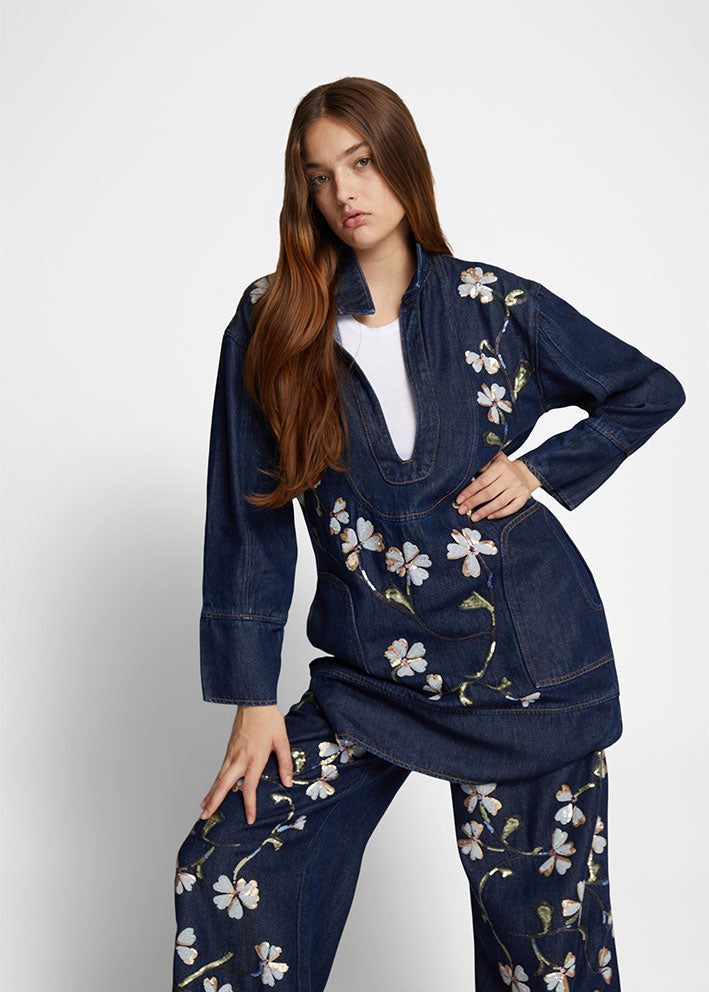 Munthe Fadi Jeans - Indigo Rabat