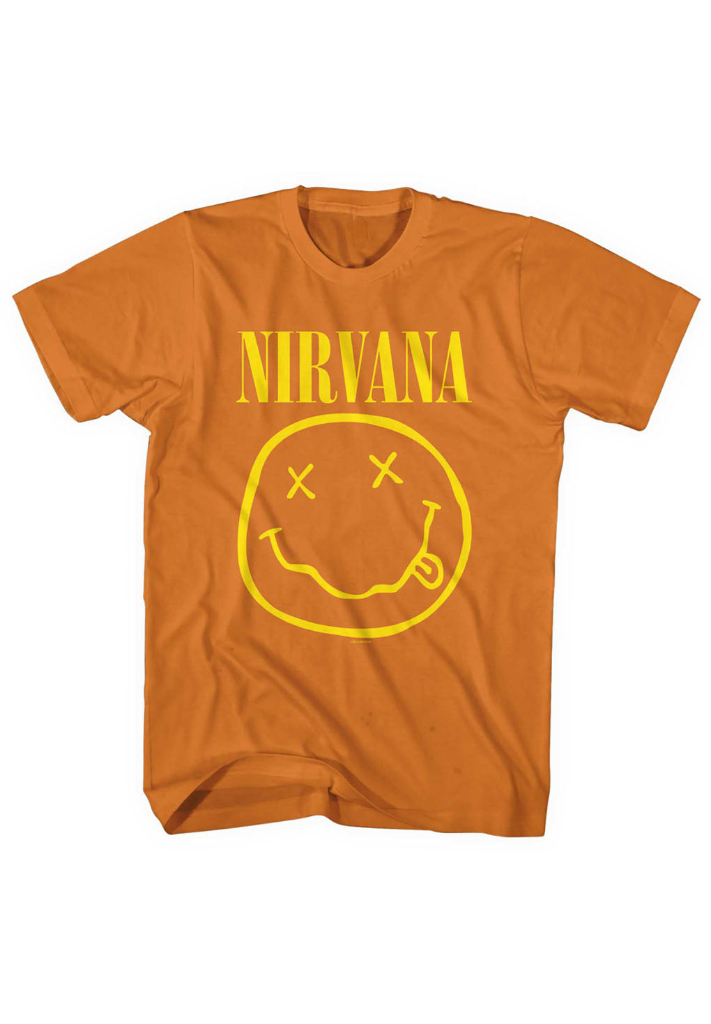 Nirvana Yellow Smiley T-shirt