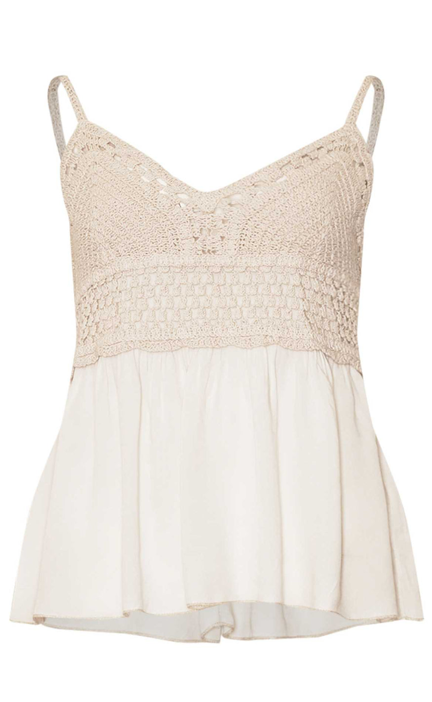 Noella Top - Lylan - Oyster