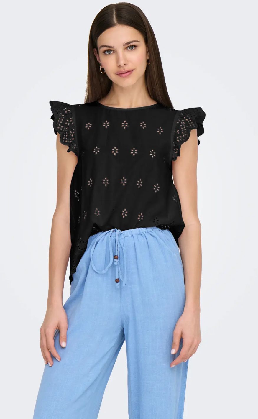 ONLY Top - Lou Life - Black