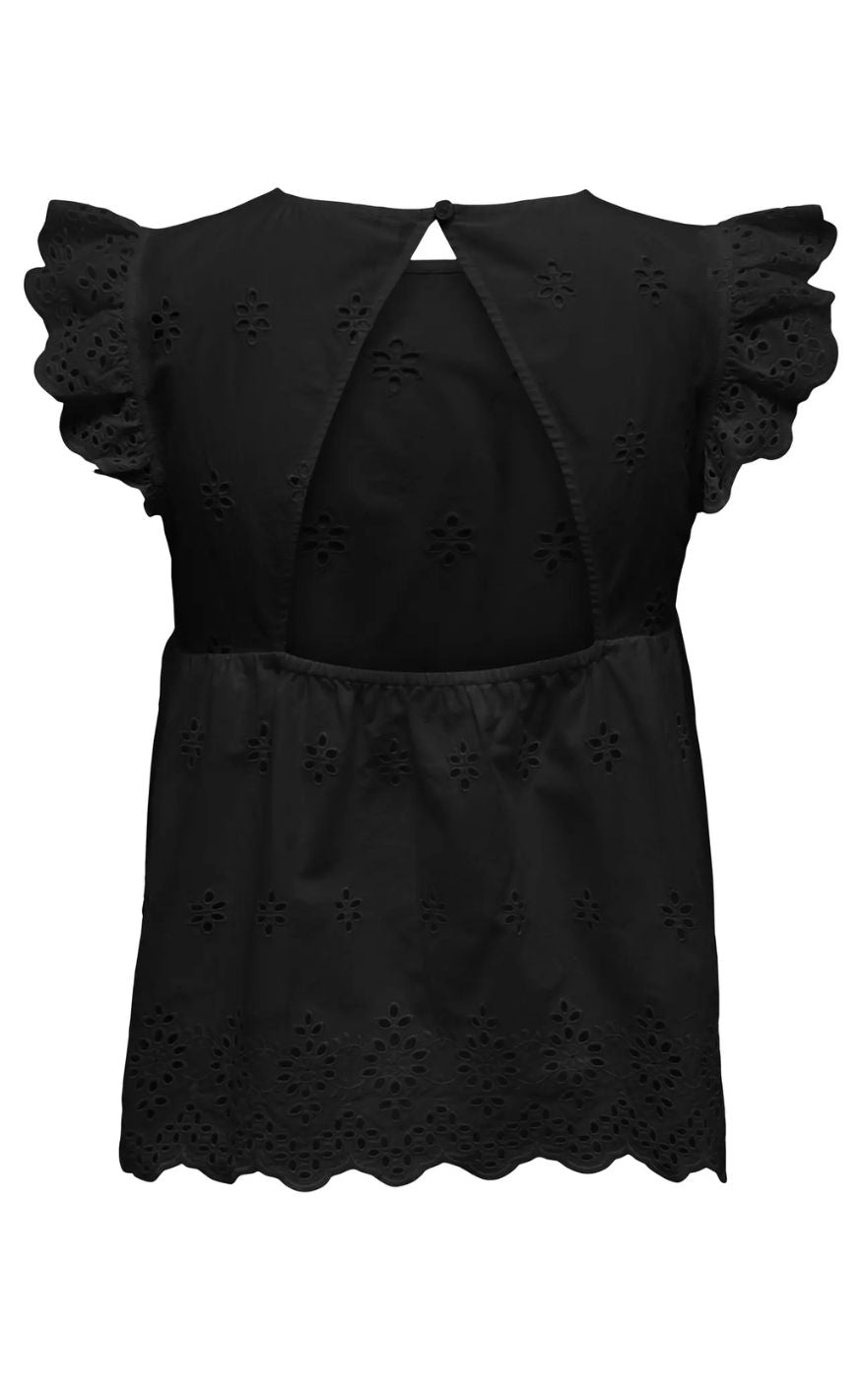 ONLY Top - Lou Life - Black
