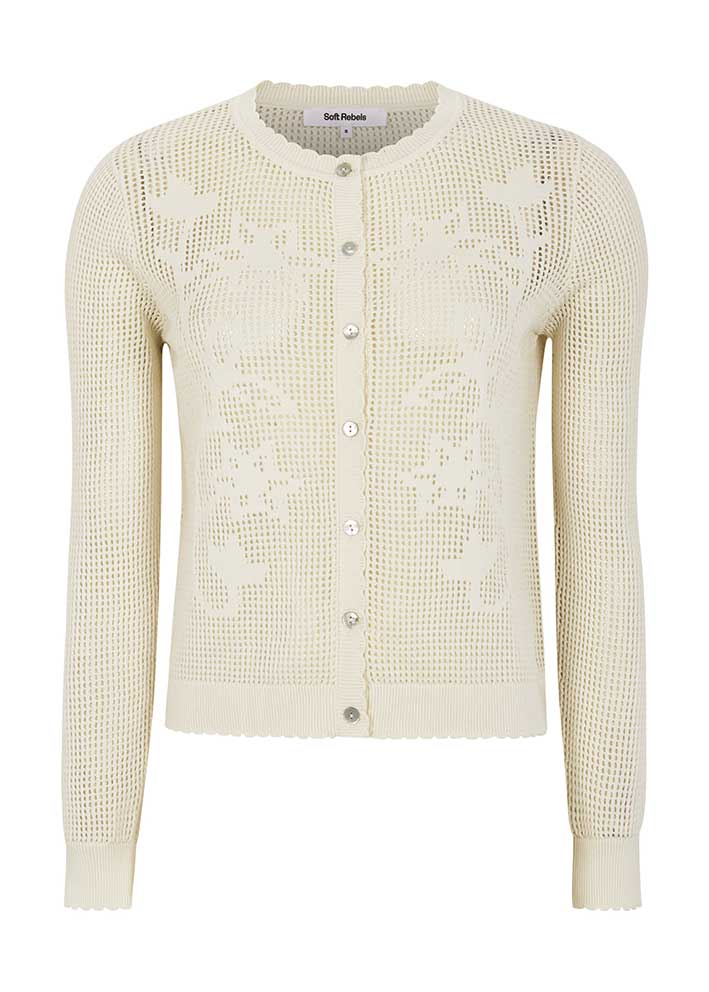 Soft Rebels Hush cardigan SR325-205 Arctic Wolf