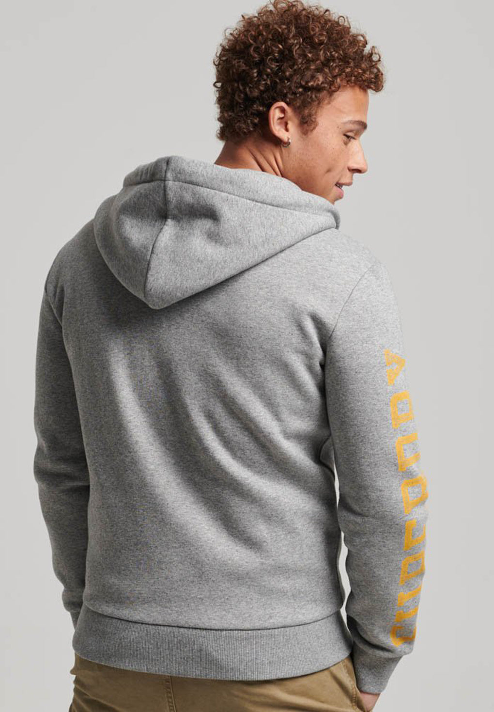 Superdry Athletic College Graphic Zip Hoodie