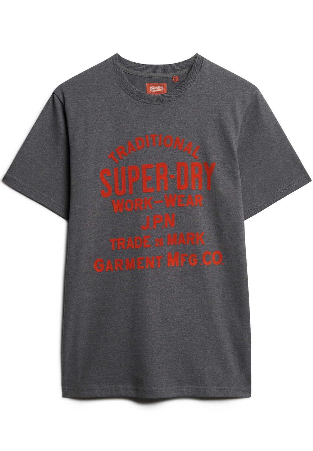 Superdry Workwear Flock Graphic T-Shirt