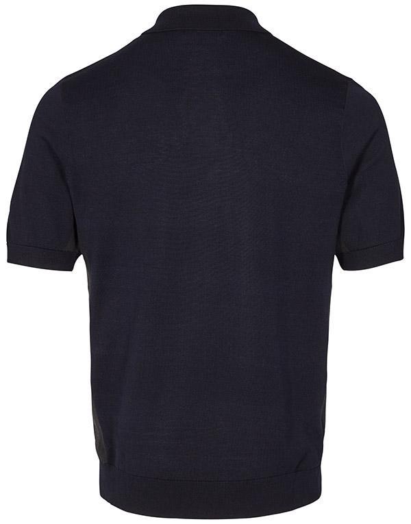 Fred Perry Striped Panelled Sports Knitted Polo