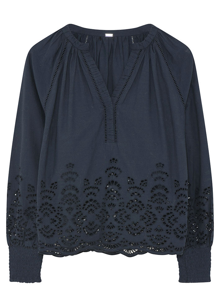 Gustav Annsofie blouse 54600 Bluse - After Midnight