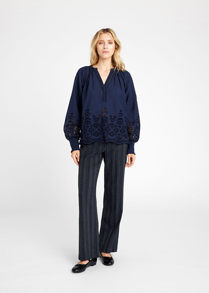 Gustav Annsofie blouse 54600 Bluse - After Midnight