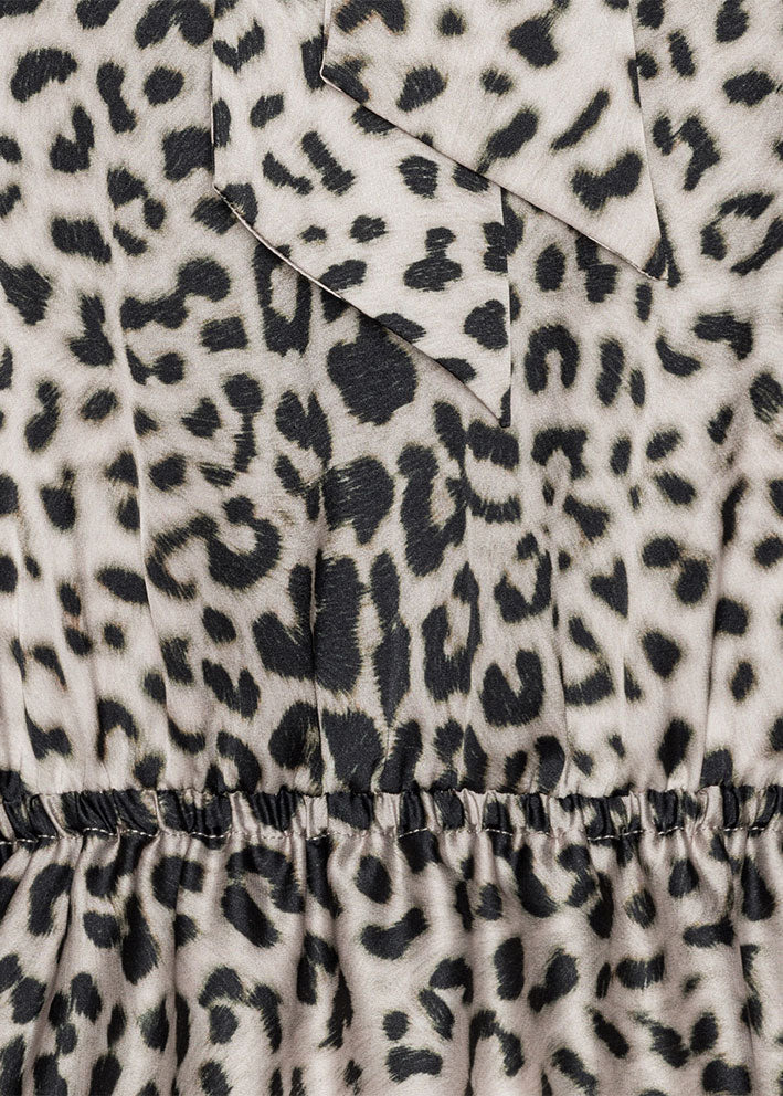 Karmamia Ava Maxi Dress - Nude Leopard