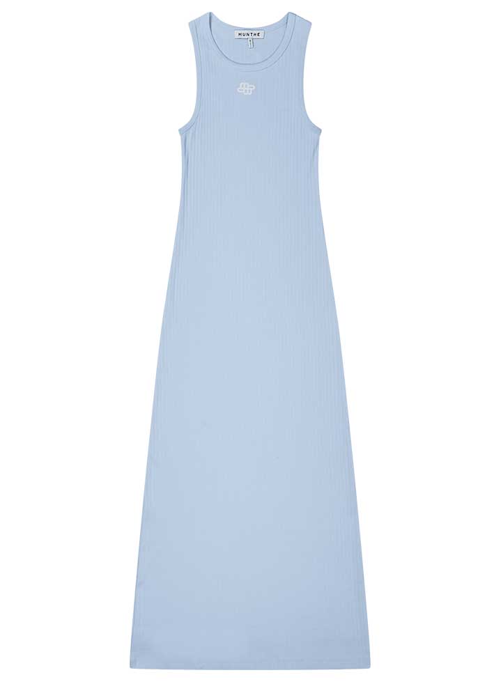 Munthe Fezza Kjole - Light Blue Mode